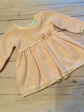 EDGEHILL COLLECTION NB Sweater Dress Pink